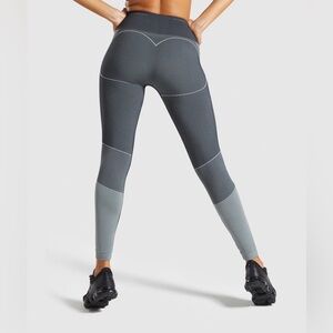 Gymshark Turbo Seamless Leggings - Black Size XS